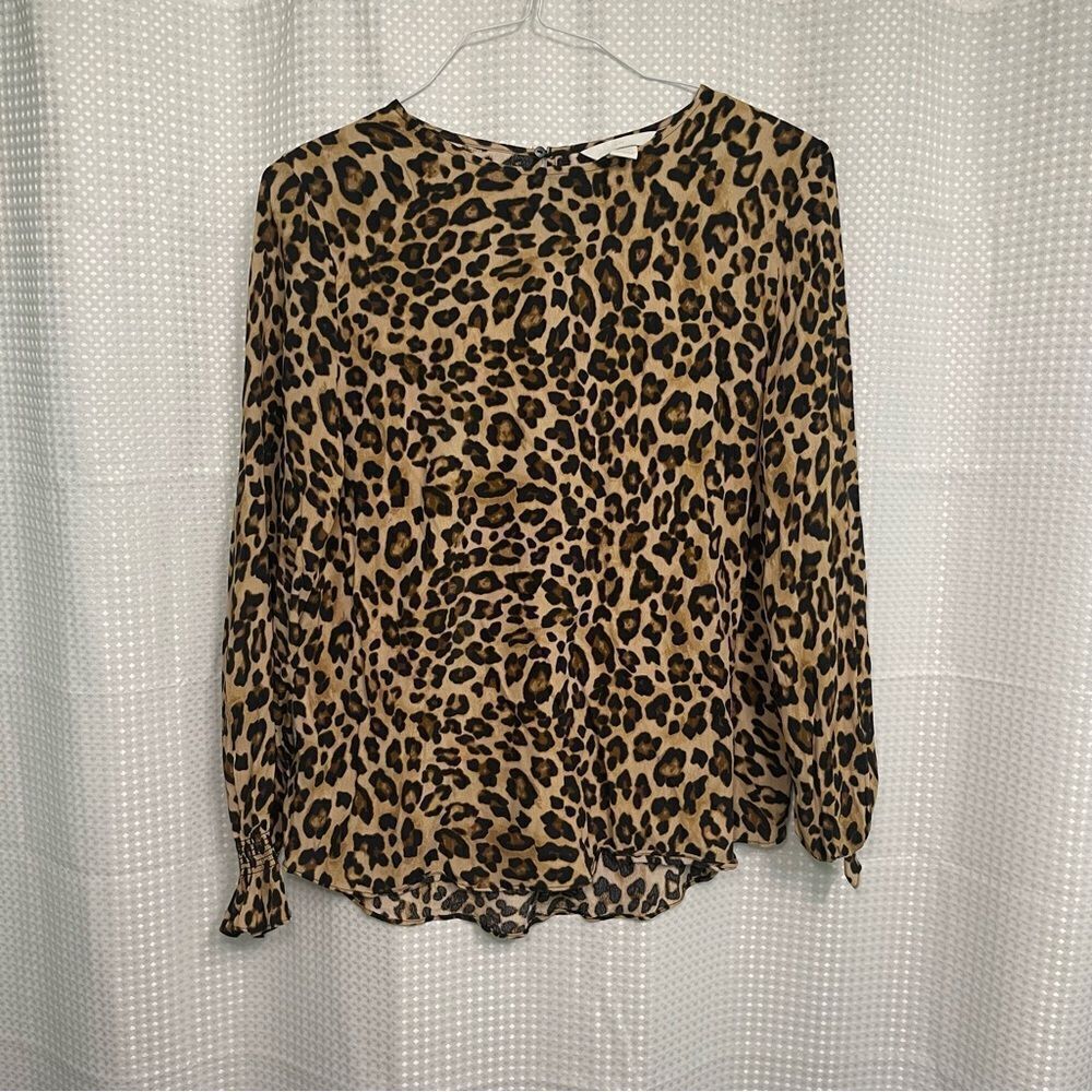 H&M Cheetah Blouse